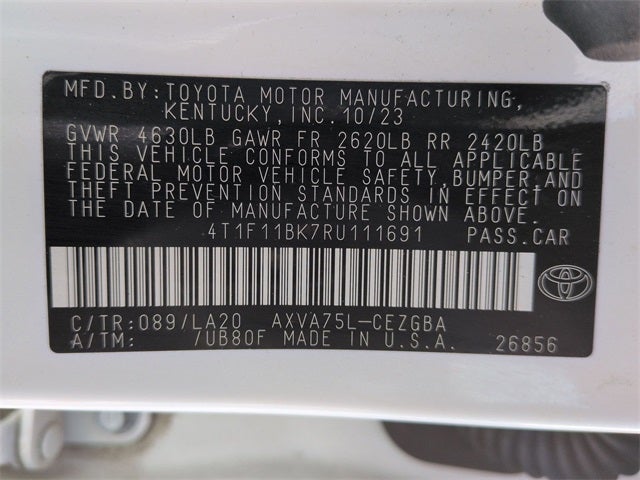 2024 Toyota Camry XLE