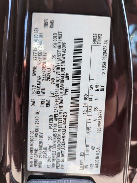 2019 Lincoln MKC Reserve