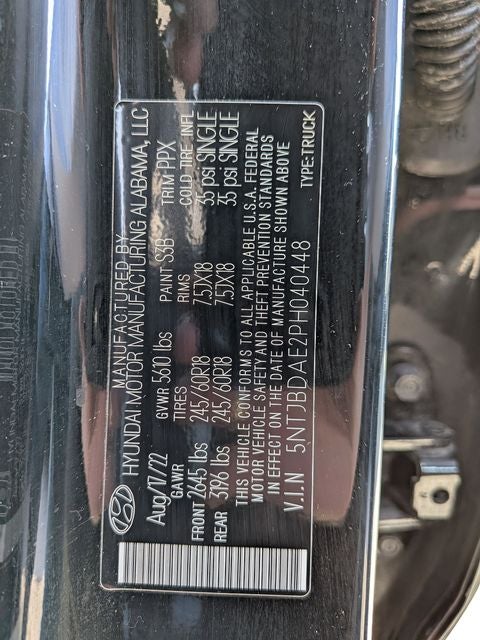 2023 Hyundai Santa Cruz SEL