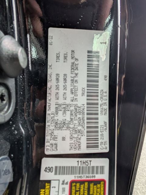 2022 Toyota Tundra SR5