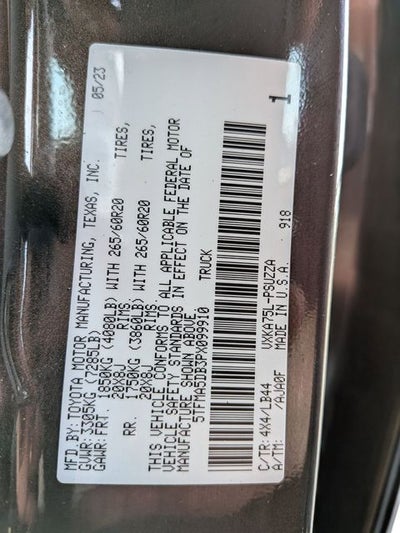 2023 Toyota Tundra 1794