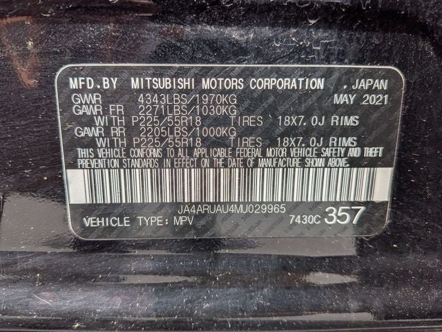 2021 Mitsubishi Outlander Sport 2.0 SE