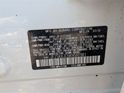 2019 Subaru Forester Sport