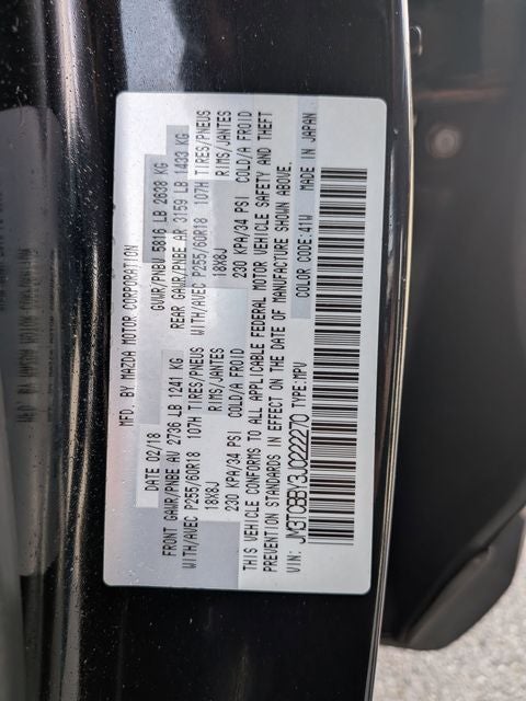 2018 Mazda Mazda CX-9 Sport