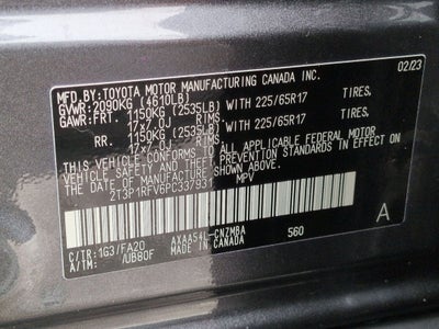 2023 Toyota RAV4 XLE w/ Convenience & Cold Weather Pkg