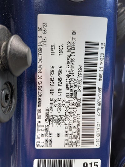 2023 Toyota Tacoma SR5 V6
