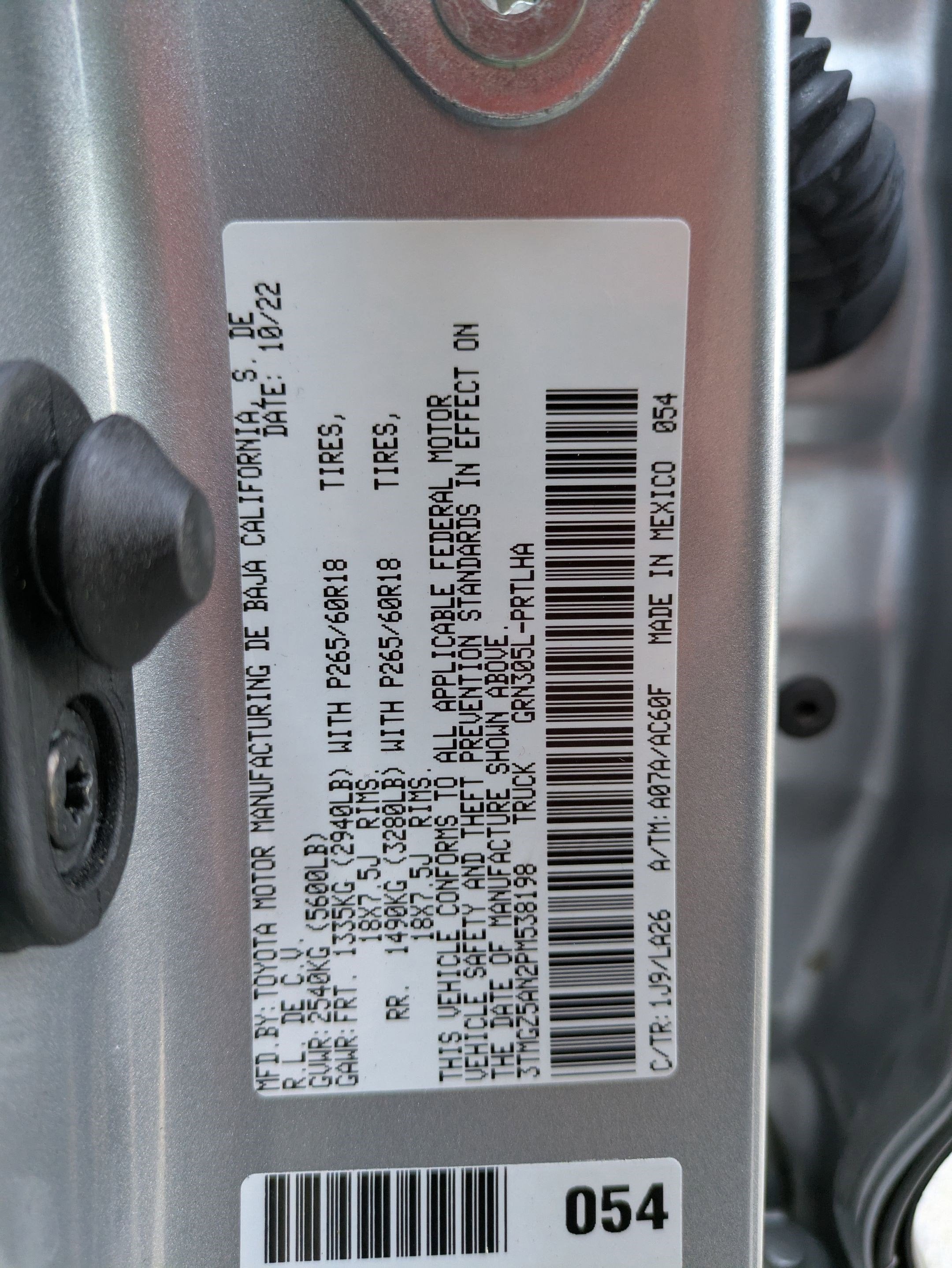 2023 Toyota Tacoma Limited V6