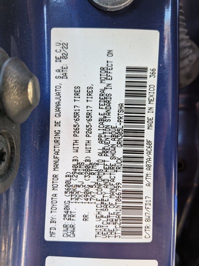 2022 Toyota Tacoma TRD Sport V6