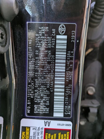 2021 Toyota Avalon Hybrid XLE Plus