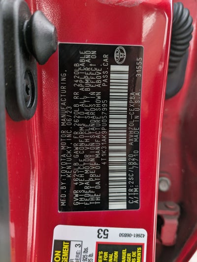 2023 Toyota Camry Hybrid XSE