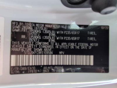 2024 Toyota Sienna XLE 7 Passenger AWD