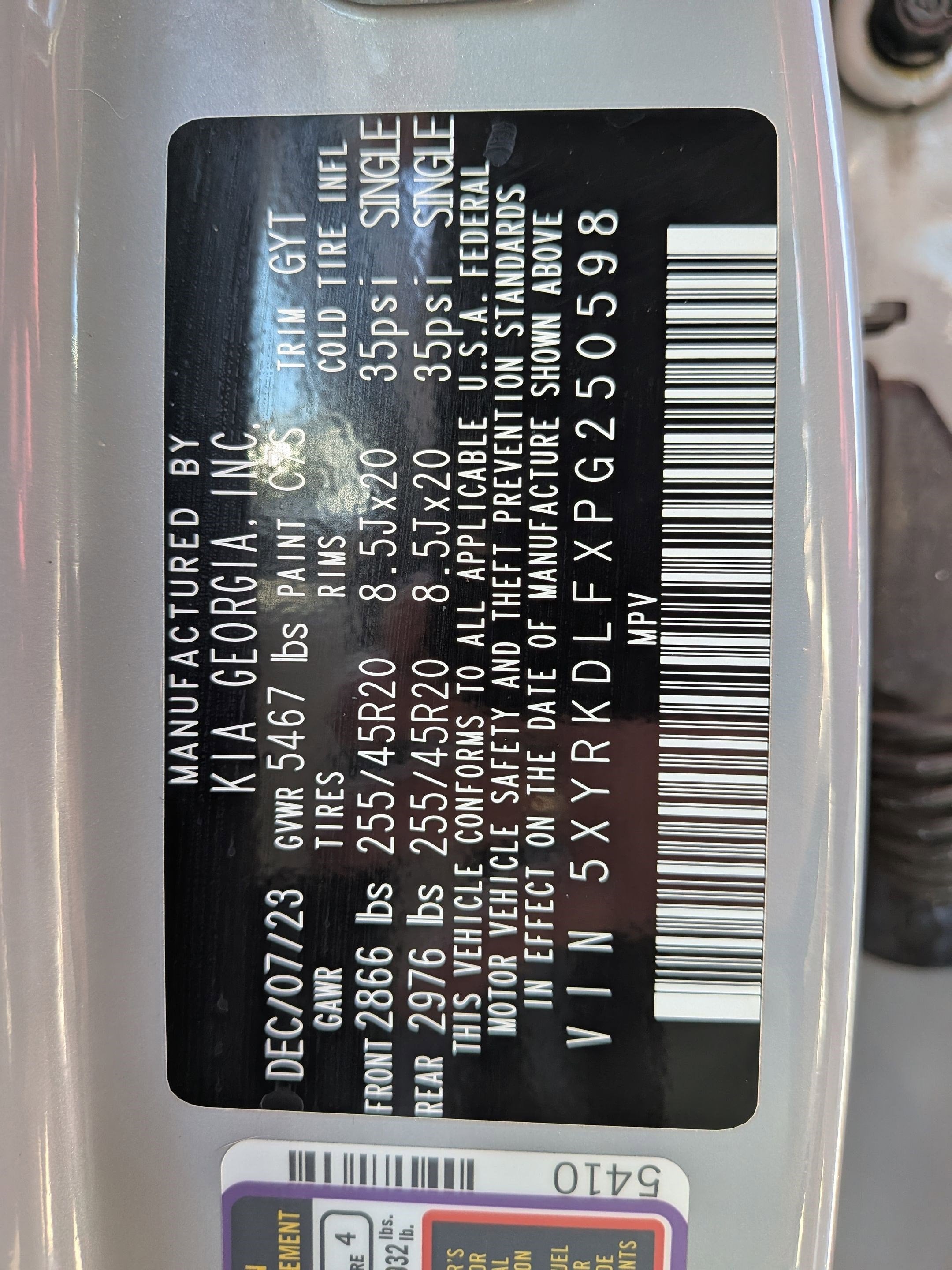 2023 Kia Sorento SX