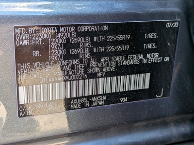 2021 Toyota Venza Limited