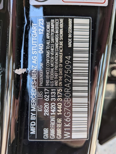 2024 Mercedes-Benz S-Class S 580 4MATIC®
