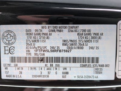 2024 Ford F-150 Lariat