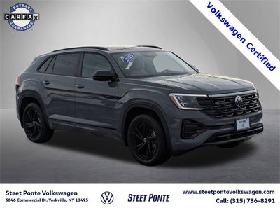 2025 Volkswagen Atlas Cross Sport 2.0T SEL R-Line Black