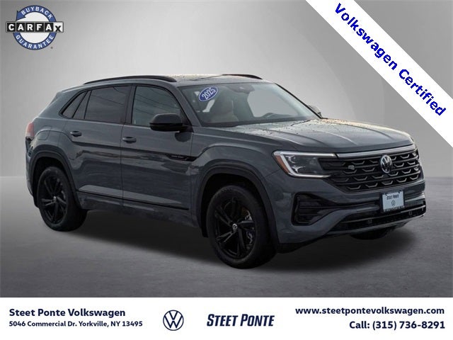 2025 Volkswagen Atlas Cross Sport 2.0T SEL R-Line Black