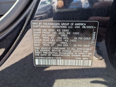 2024 Volkswagen Atlas 2.0T SE w/Technology