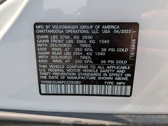 2023 Volkswagen Atlas Cross Sport 3.6L V6 SE w/Technology
