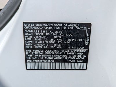 2023 Volkswagen Atlas 2.0T SE