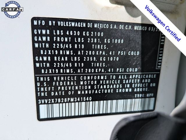 2023 Volkswagen Taos 1.5T SEL