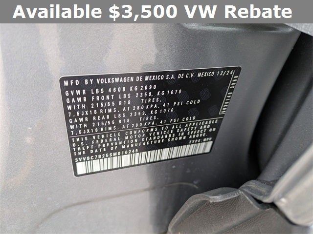 2025 Volkswagen Taos 1.5T S