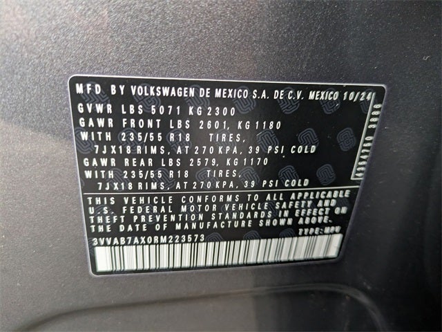 2024 Volkswagen Tiguan 2.0T Wolfsburg Edition