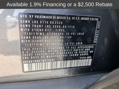 2026 Volkswagen Tiguan 2.0T S