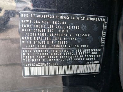 2023 Volkswagen Tiguan 2.0T S