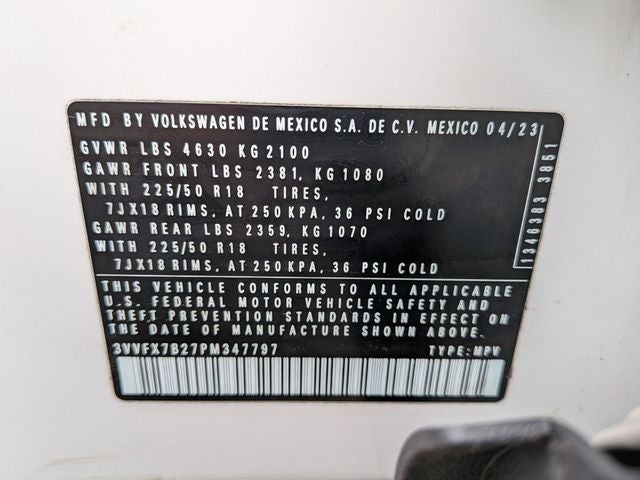 2023 Volkswagen Taos 1.5T S