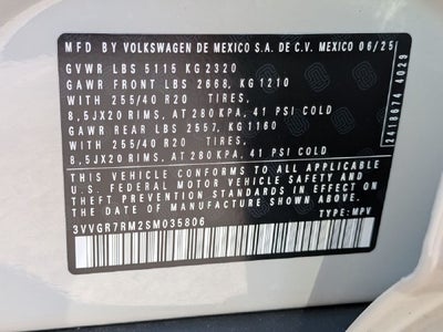2025 Volkswagen Tiguan 2.0T SE R-Line Black