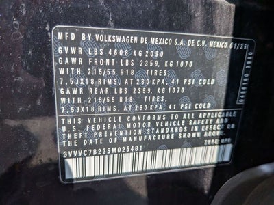 2025 Volkswagen Taos 1.5T SE