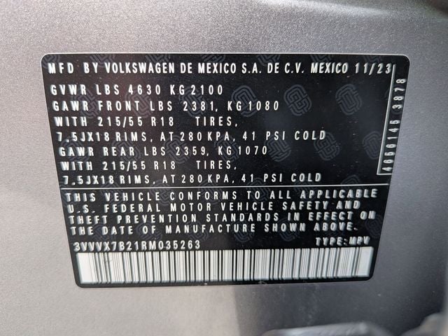 2024 Volkswagen Taos 1.5T SE