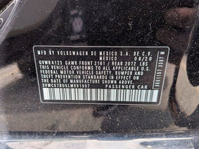 2020 Volkswagen Jetta 1.4T S