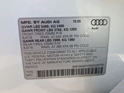 2021 Audi Q5 45 Premium quattro