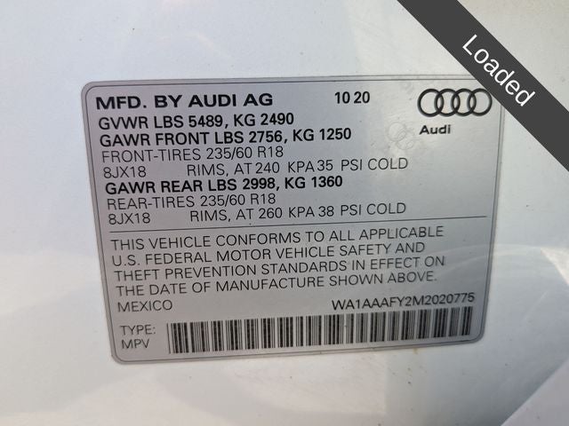 2021 Audi Q5 45 Premium quattro