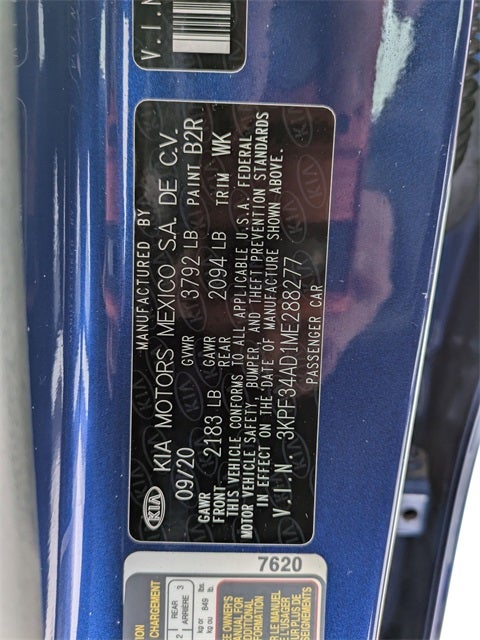 2021 Kia Forte GT-Line