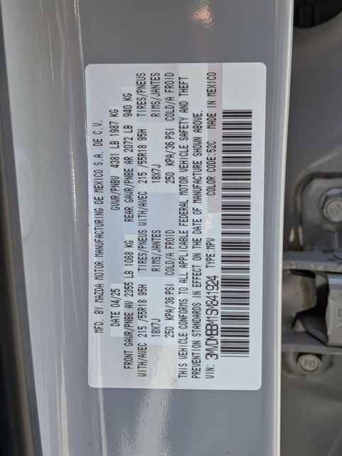 2025 Mazda Mazda CX-30 2.5 S Select Sport