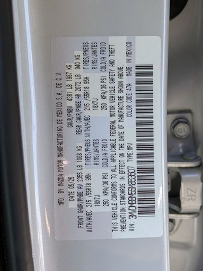 2025 Mazda Mazda CX-30 2.5 S Select Sport