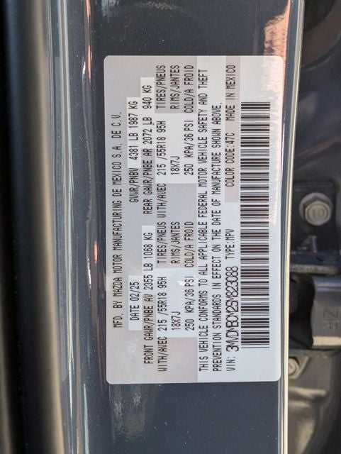 2025 Mazda Mazda CX-30 2.5 S Carbon Edition