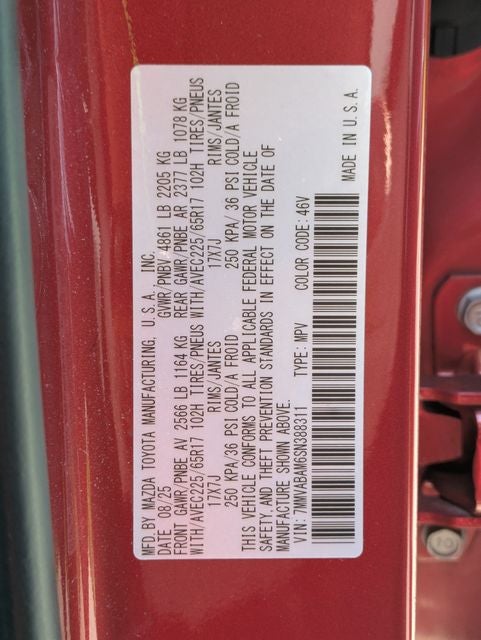 2025 Mazda Mazda CX-50 2.5 S Select Package