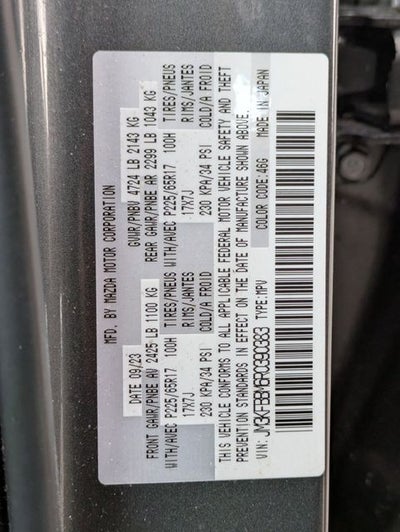 2024 Mazda Mazda CX-5 2.5 S Select Package