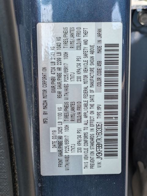 2019 Mazda Mazda CX-5 Sport