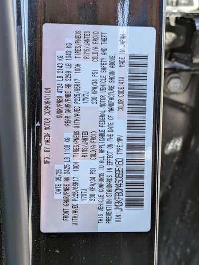2025 Mazda Mazda CX-5 2.5 S Preferred Package