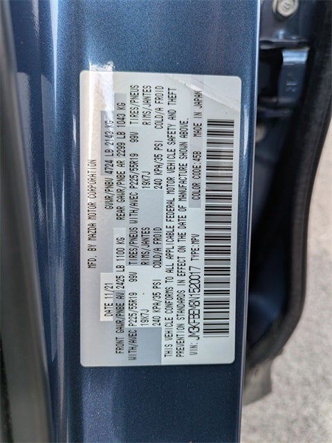 2022 Mazda Mazda CX-5 2.5 S Premium Plus Package