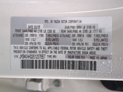 2025 Mazda Mazda CX-90 3.3 Turbo Select