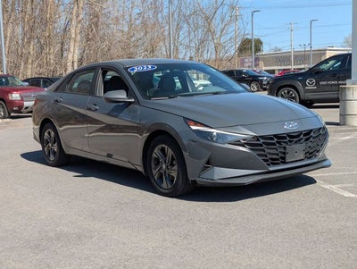2023 Hyundai Elantra Hybrid Blue