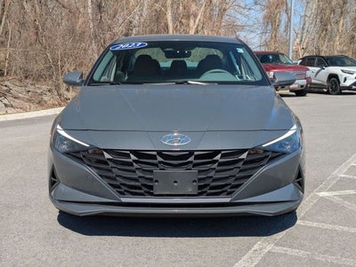 2023 Hyundai Elantra Hybrid Blue