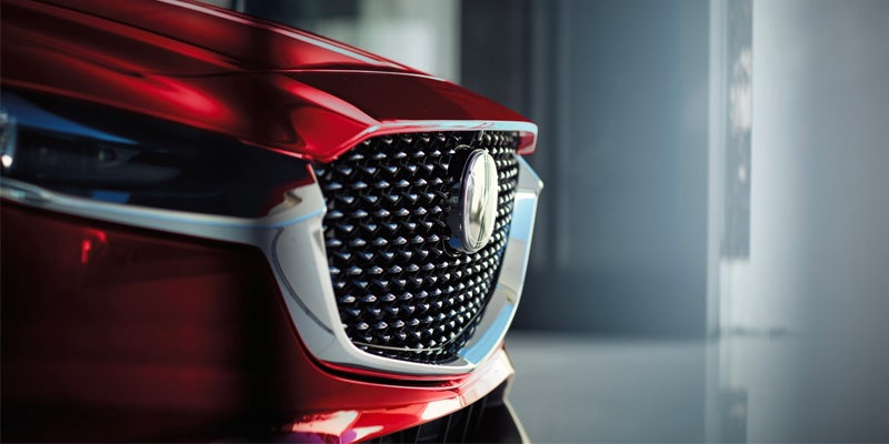 Front grill of a 2024 Mazda CX-30