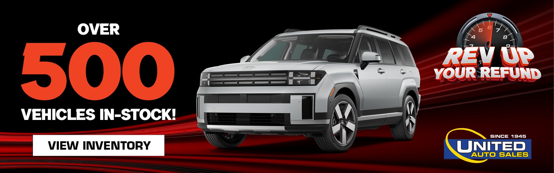 Over 500 Vehicles in Stock